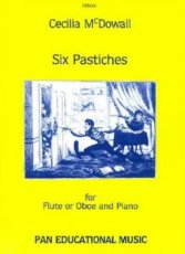 6 Pastiches voor fluit of hobo en piano