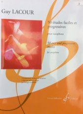 Guy Lacour alt sax 50 Etudes fac & progr - Vol 2