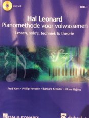 Hal leonard pianomethode voor volwassenen 1